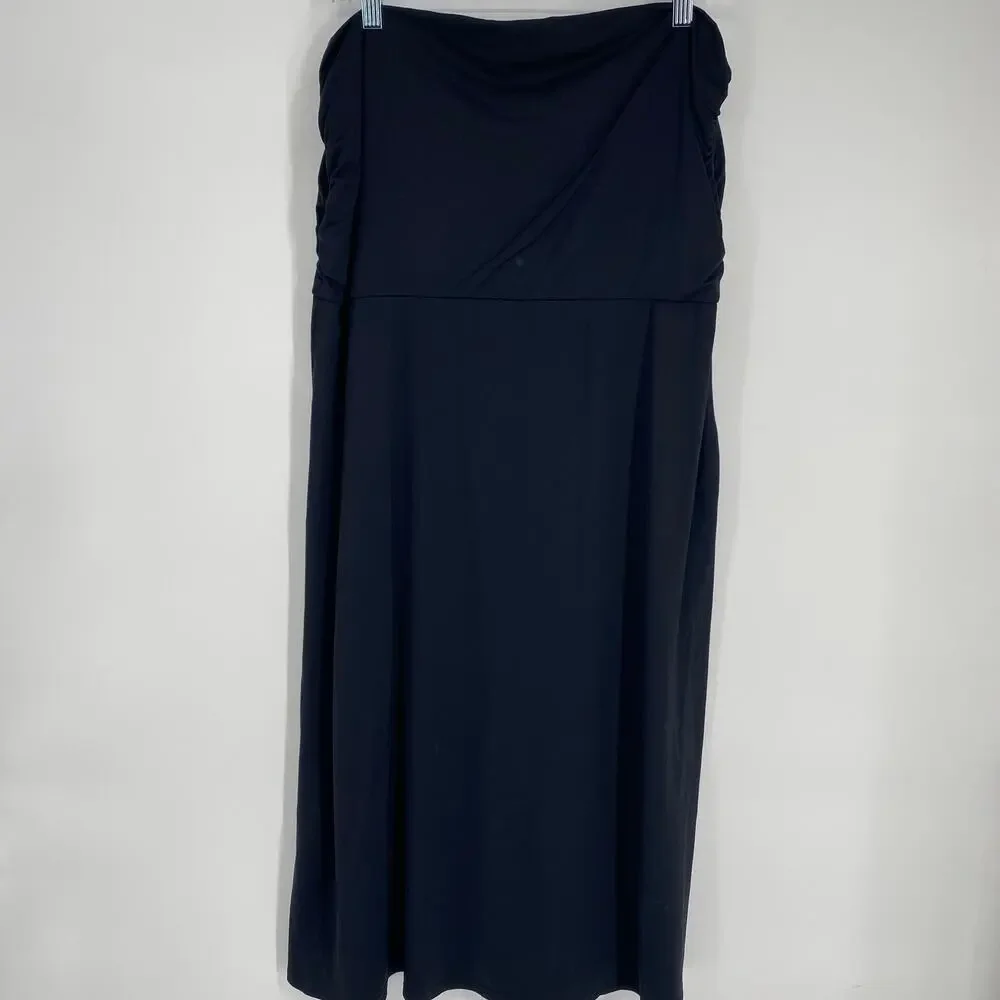 Lands’ End Cover Up Skirt/Dress Women’s 14/16‎ Modest Vacation Beach Resortwear